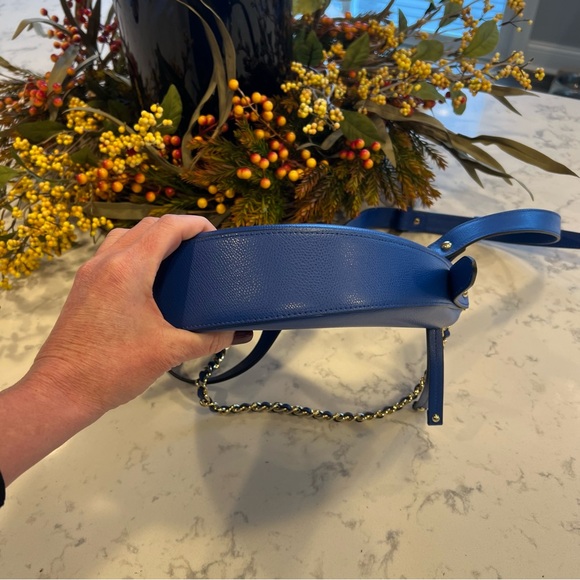 Cuoieria Fiorentina Blue Designer Handbag. Used only once. - Picture 6 of 9